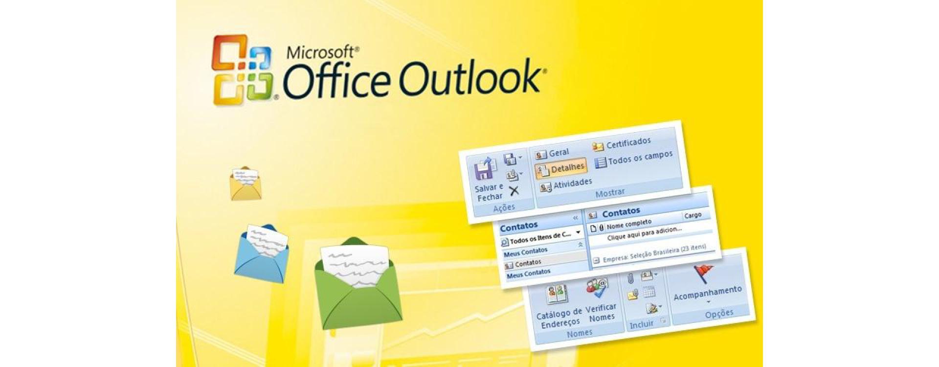 Configurar o Microsoft Outlook 2007 para acesso IMAP