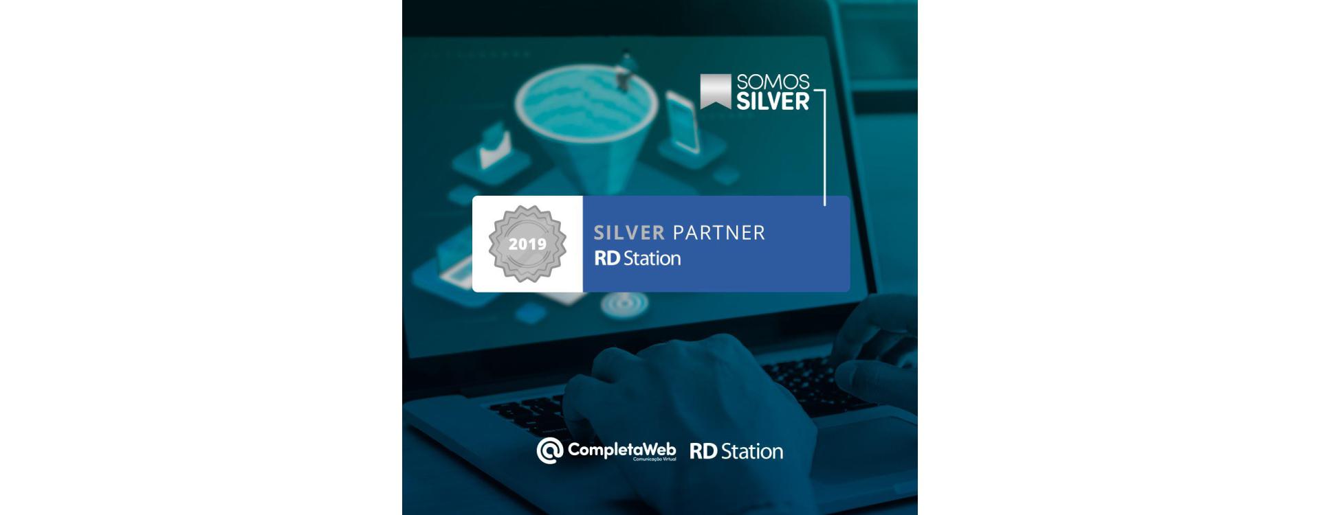 A CompletaWeb agora é uma parceira Nível Silver na RD Station!