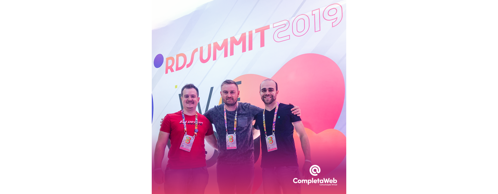 A CompletaWeb marcou presença no RD Summit, o maior evento de Marketing e Vendas da América Latina!