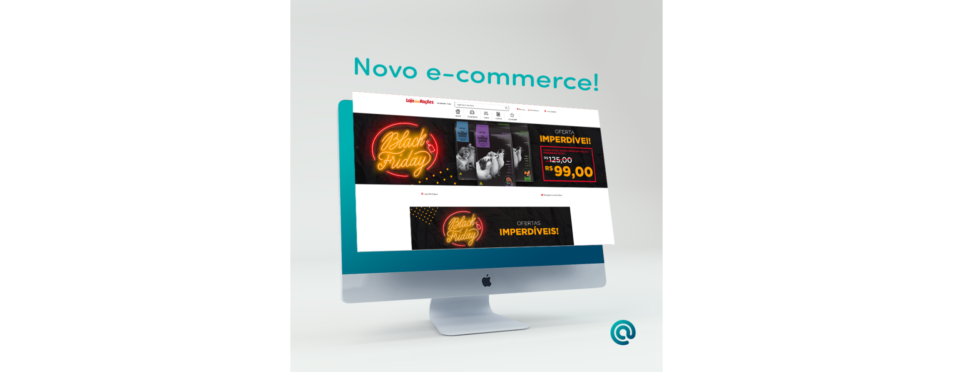 Confira o novo e-commerce da Loja das Rações