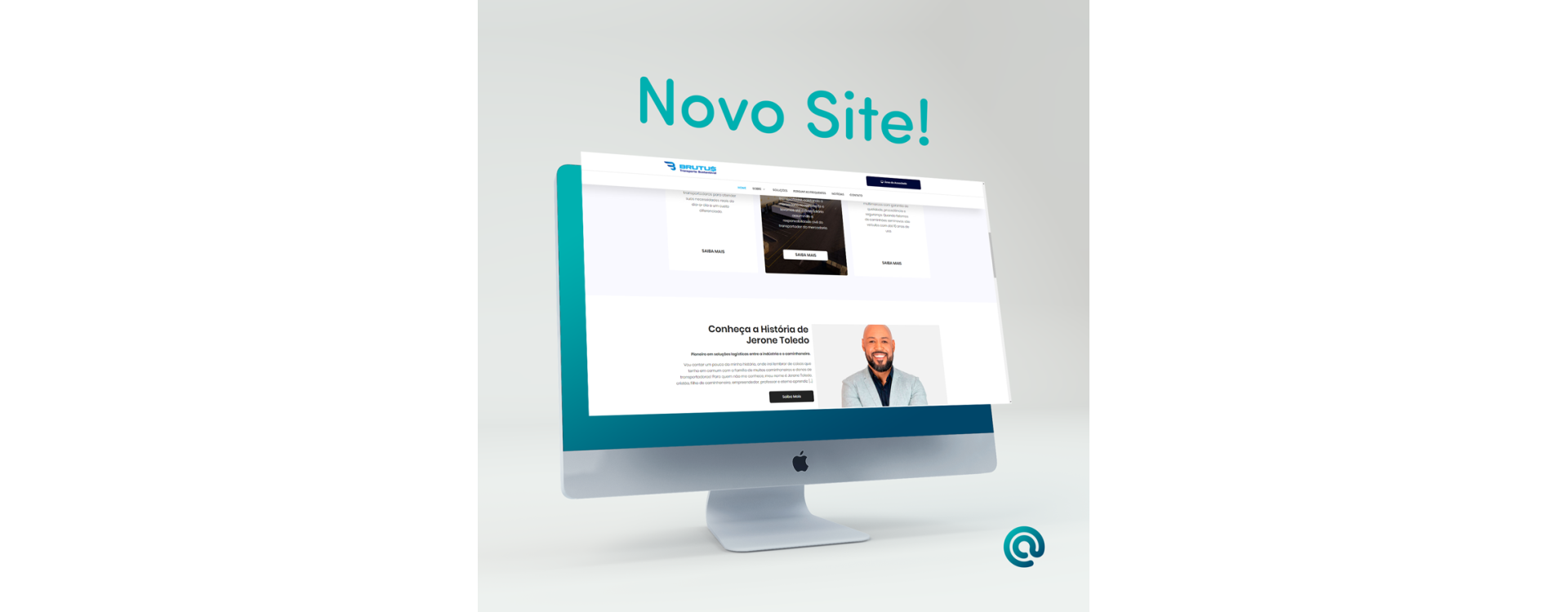Conheça o novo site da Brutus Transporte Sustentável