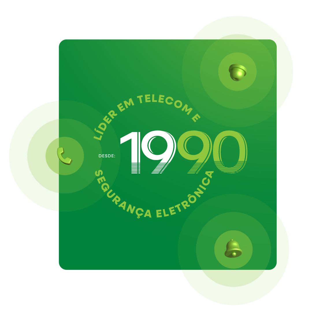 Líder em Telecom e Segurança Eletrônica