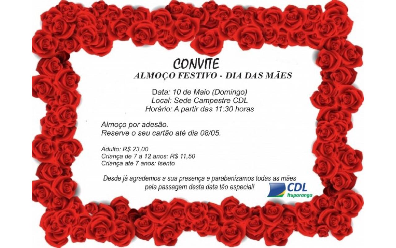 CDL de Ituporanga prepara um final especial para as mães