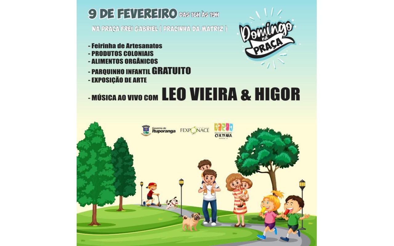Final de semana tem “Domingo na Praça” em Ituporanga