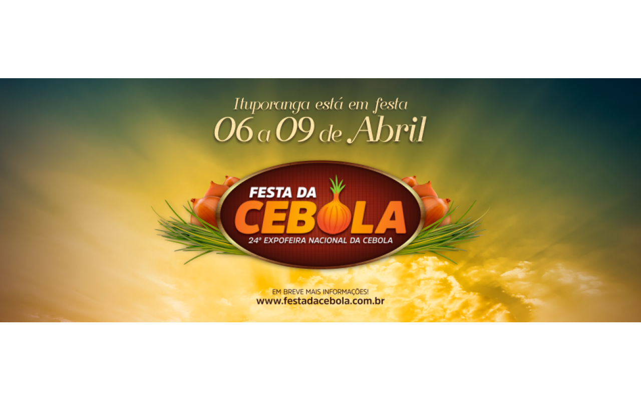 Abertas inscrições para participar da exposição de cebola durante a Expofeira Nacional em Ituporanga