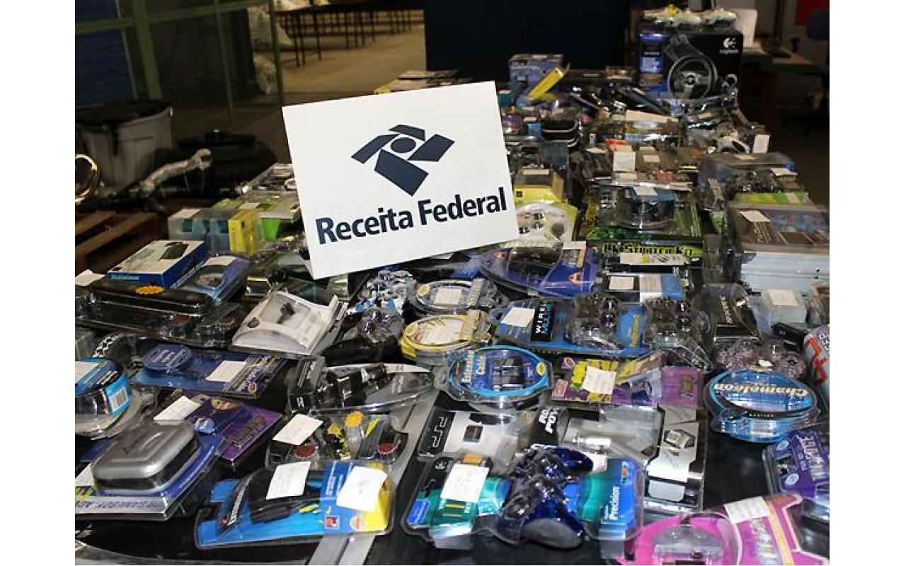 Abrigo Mão Amiga promove bazar com mercadorias apreendidas pela Receita Federal