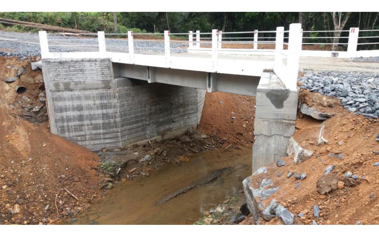 Chapadão do Lageado inaugura ponte nesta segunda-feira, 1