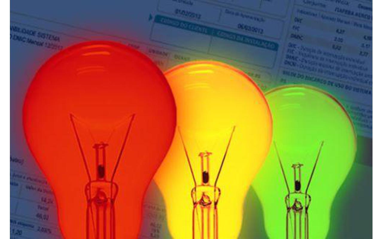 Conta de luz fica mais barata com o novo reajuste nos preços das bandeiras tarifarias