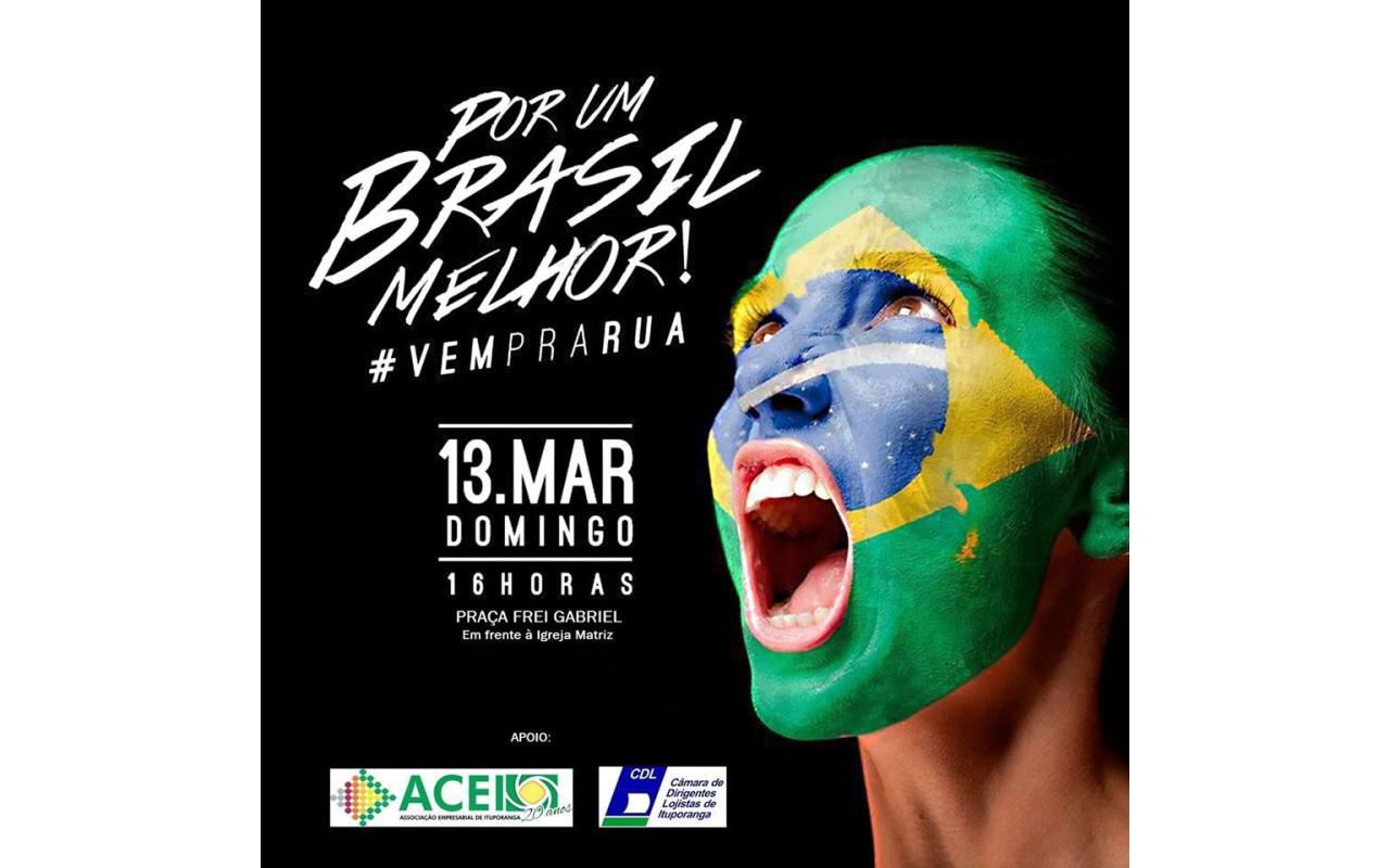 Entidades do Alto Vale se organizam e programam mobilização nas ruas para o próximo domingo (13)