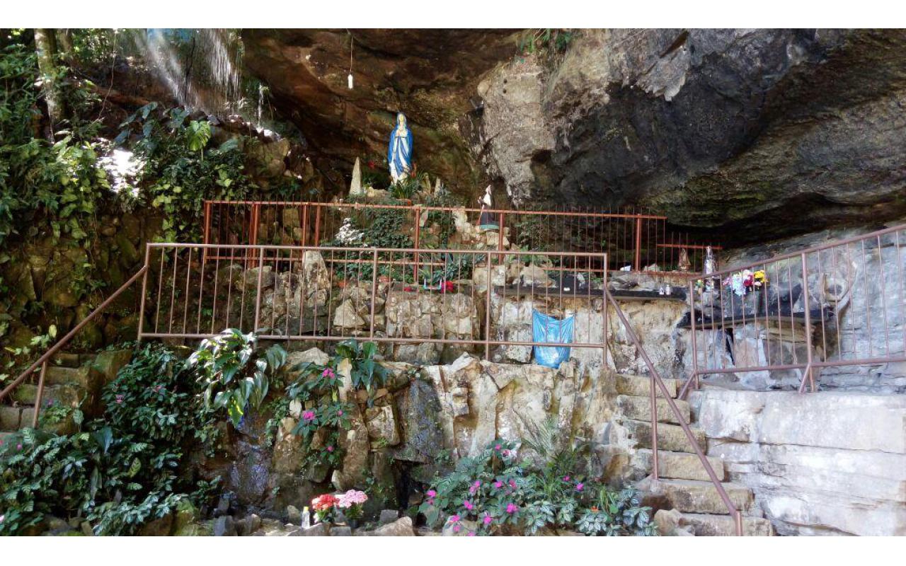 Gruta Nossa Senhora de Lurdes completa 68 anos de fundação em Ituporanga
