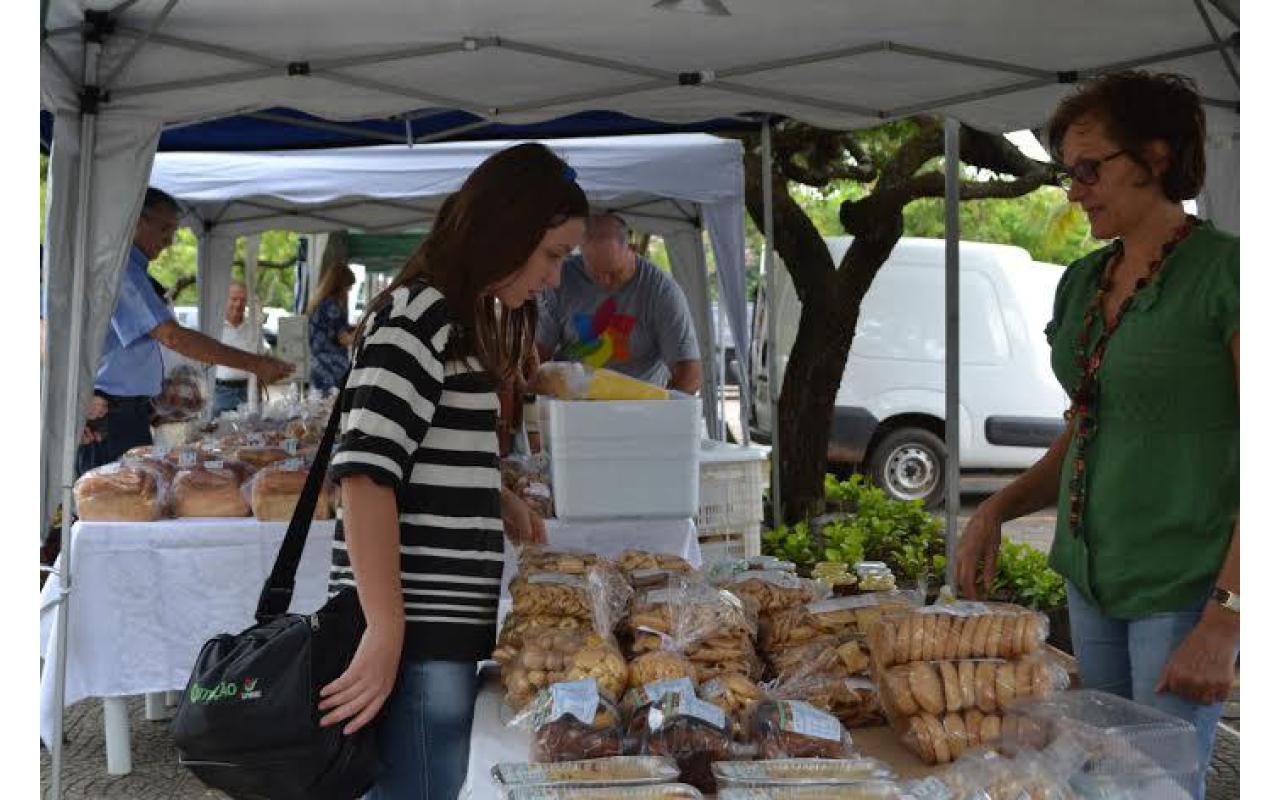Turma do Curso Empreendedor Rural promove Feira de Produtos Rurais e Artesanato em Ituporanga