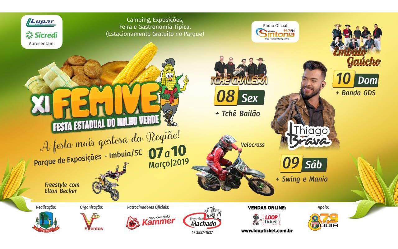 Segue neste final de semana a XI Festa Estadual do Milho Verde