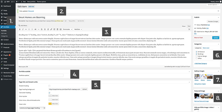 add portfolio item