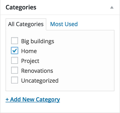 categories