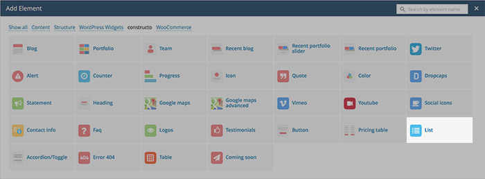 list vc