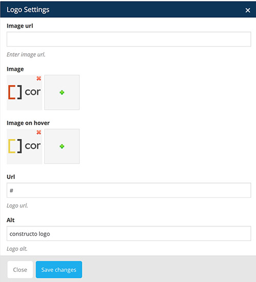 logo vc settings