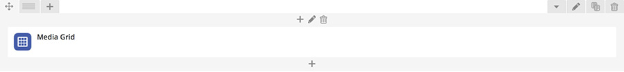 media grid vc element