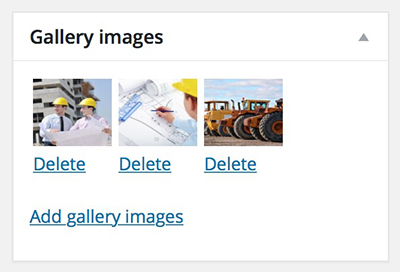 portfolio posts gallery images