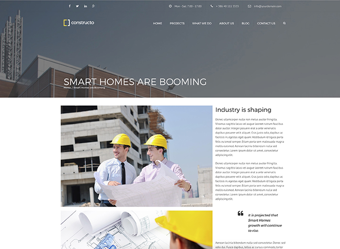 portfolio posts page