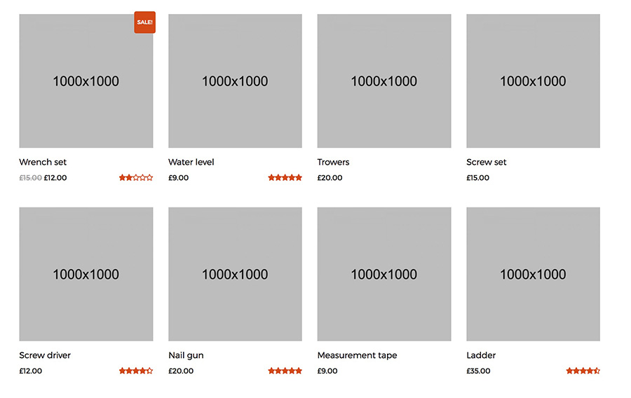 product category