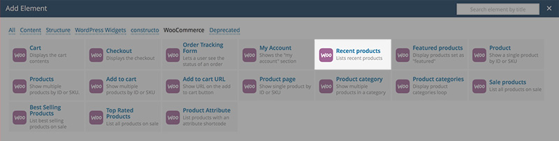 recent products vc