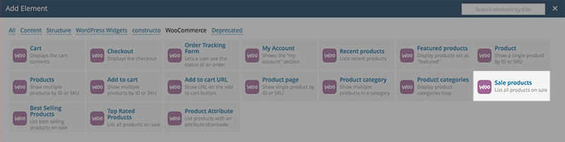 sale products vc
