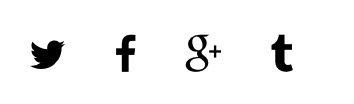 social icons