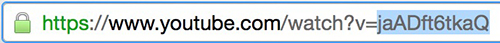 youtube id